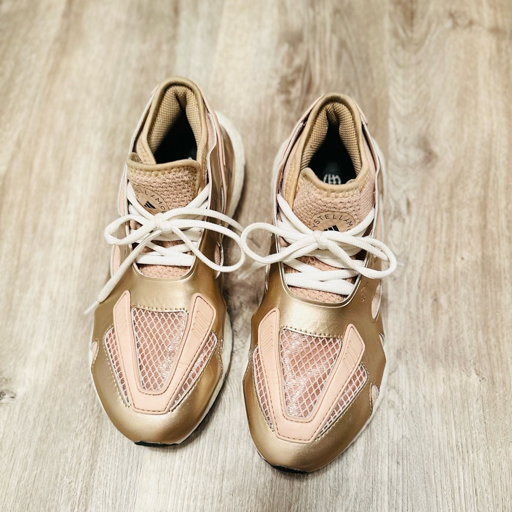 Gold Stella McCartney Adidas 7.5
